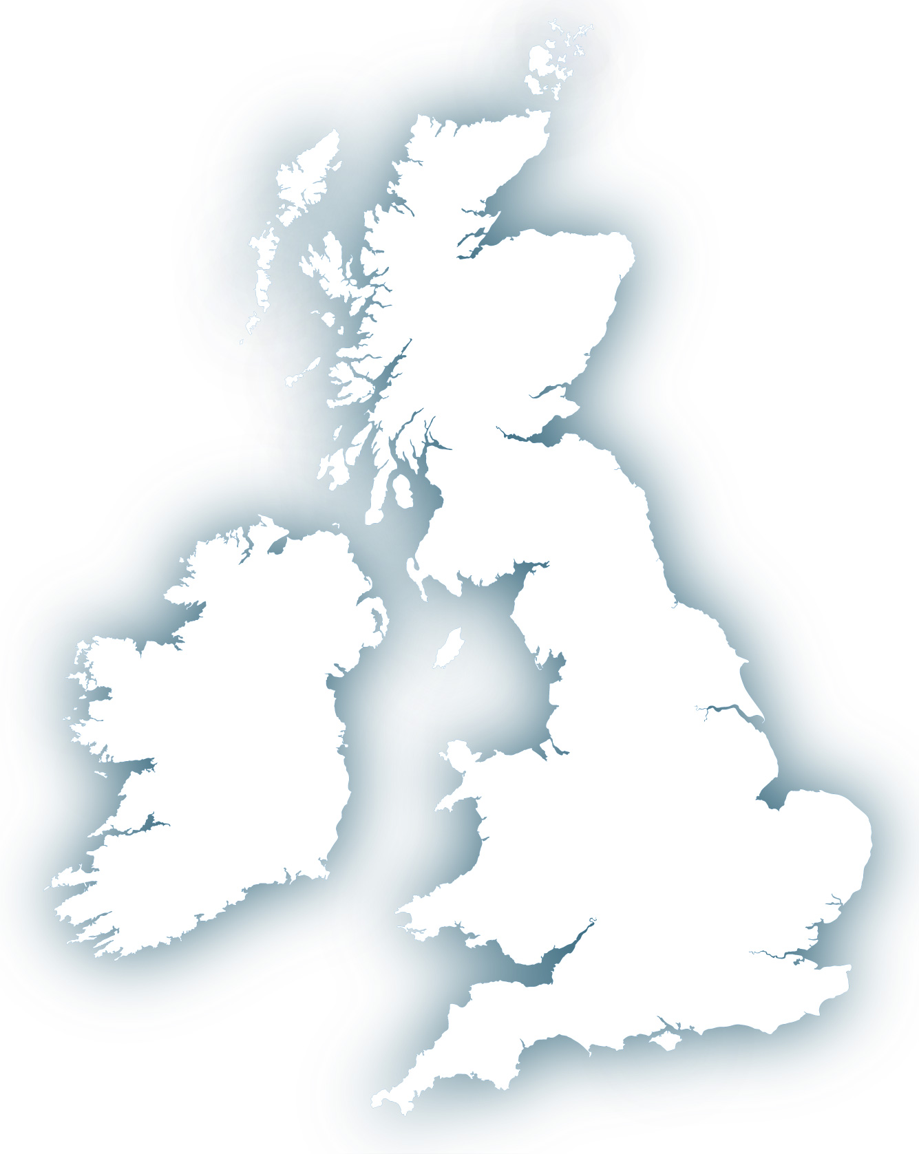 Simple England Map Simple England Map